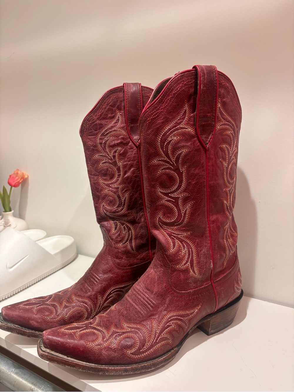 Red Cowgirl Boots - Picture 3 of 3